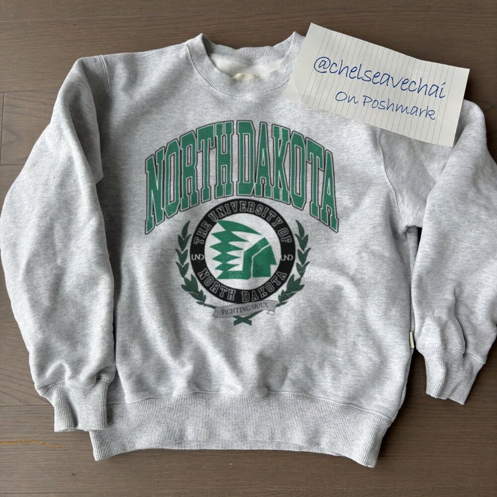 Vintage 90s University of North Dakota Football Unisex Sweatshirt, North Dakota
